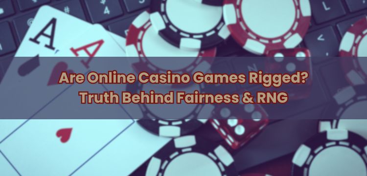Are Online Casino Games Rigged? Truth Behind Fairness & RNG