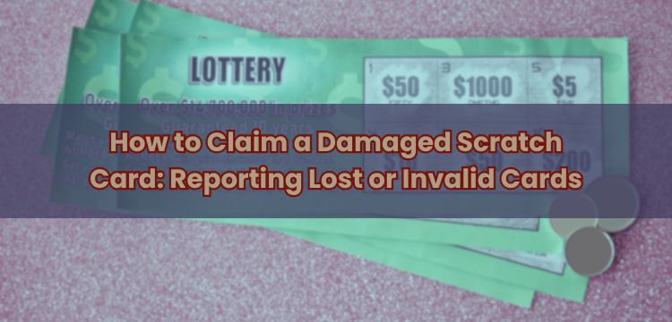 How to Claim a Damaged Scratch Card: Reporting Lost or Invalid Cards