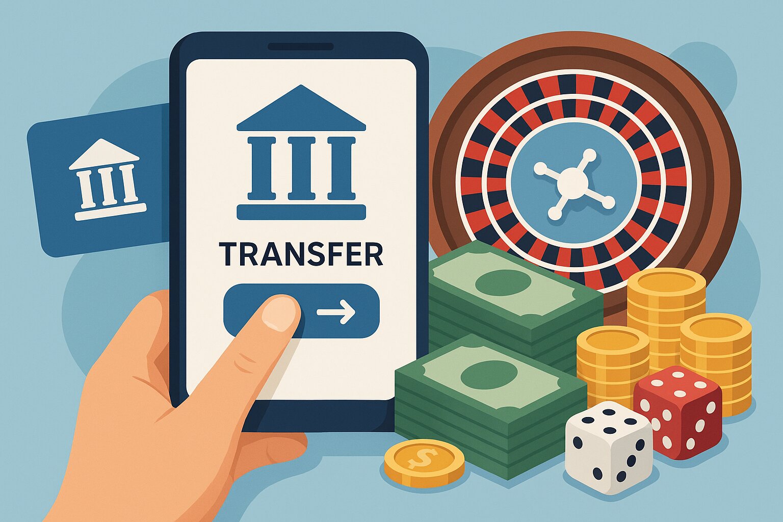 Bank Transfer Casino: Deposit by Bank Transfer for Real Money Play