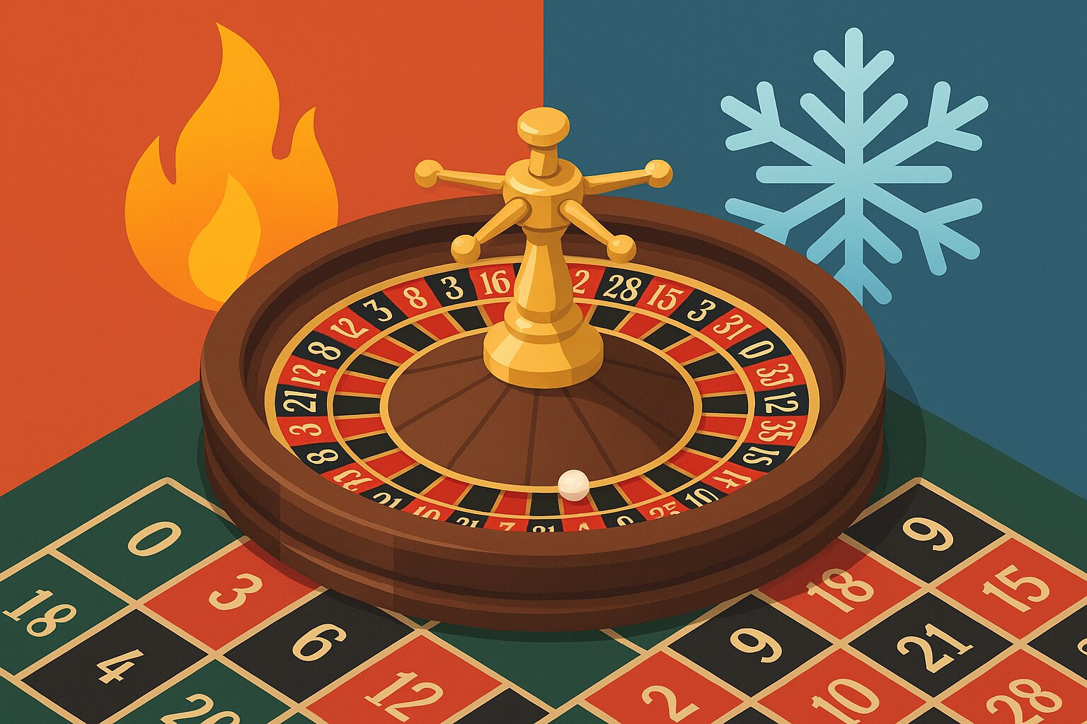 Hot & Cold Numbers in Roulette: Meaning, How They Work & Examples